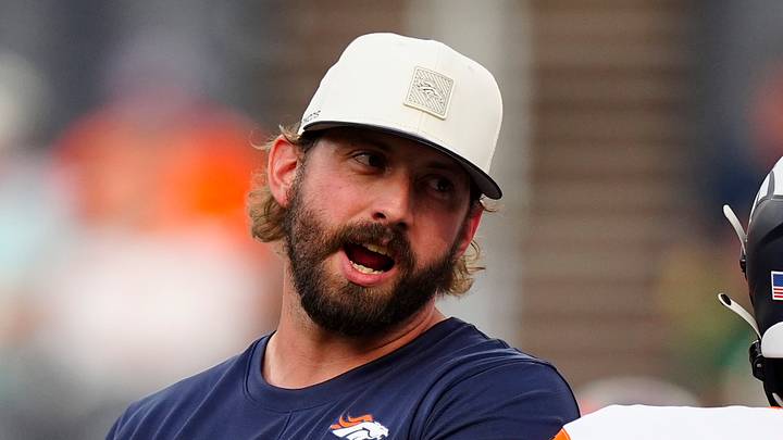 Denver Broncos offensive coordinator Davis Webb Denver Broncos offensive coordinator Davis Webb