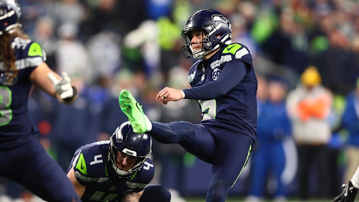 Seattle Seahawks place kicker Jason Myers is an interesting prop target in the Super Bowl.