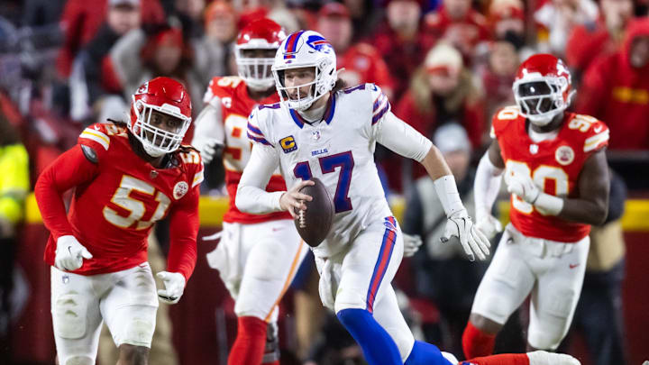 Buffalo Bills quarterback Josh Allen.