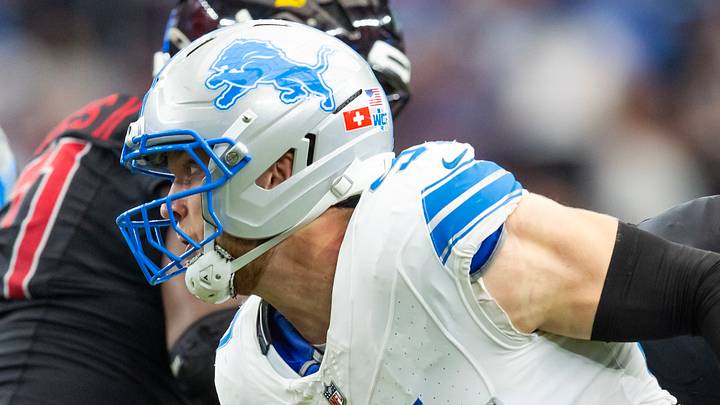 Detroit Lions defensive end Aidan Hutchinson