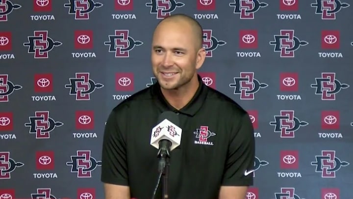 San Diego State Aztecs coach Kevin Vance.