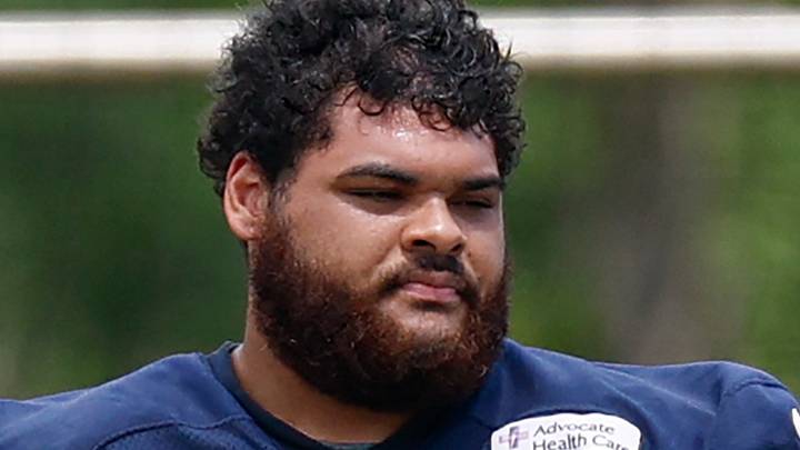 Chicago Bears offensive tackle Darnell Wright Chicago Bears offensive tackle Darnell Wright