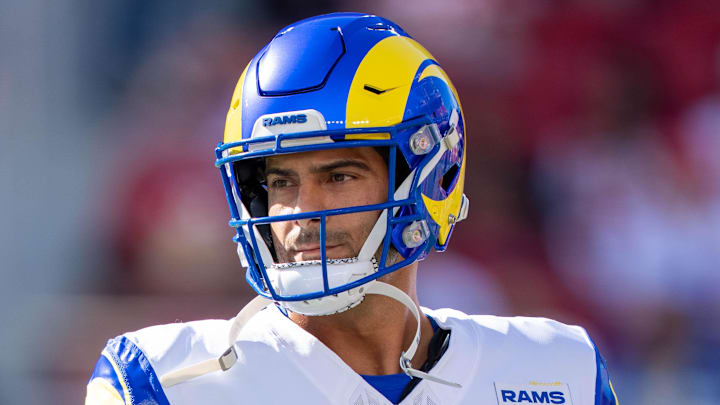  Los Angeles Rams quarterback Jimmy Garoppolo