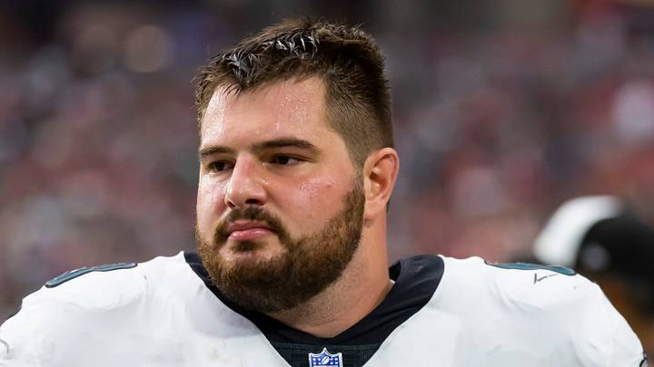 Philadelphia Eagles offensive guard Landon Dickerson