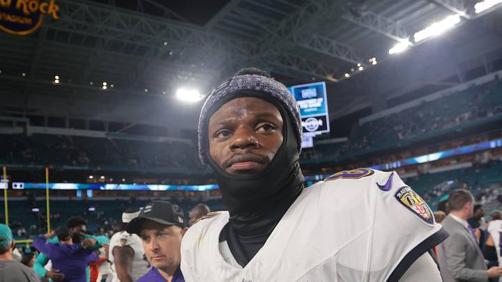Baltimore Ravens quarterback Lamar Jackson