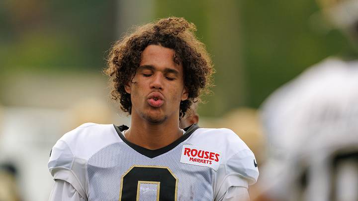New Orleans Saints wide receiver Jordyn Tyson