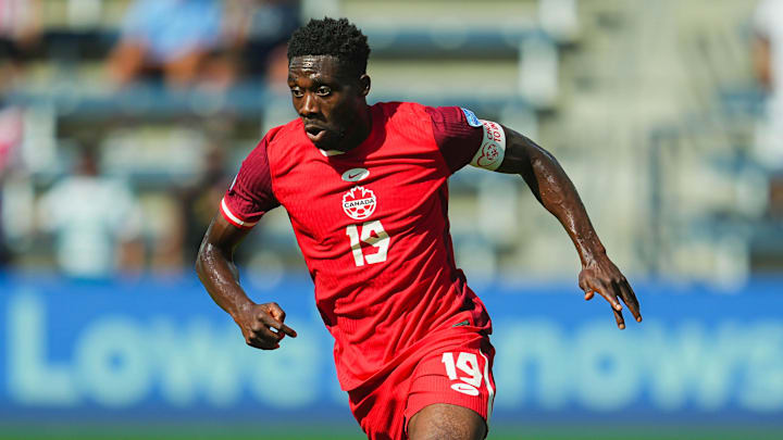 Alphonso Davies captains Canada vs. Panama