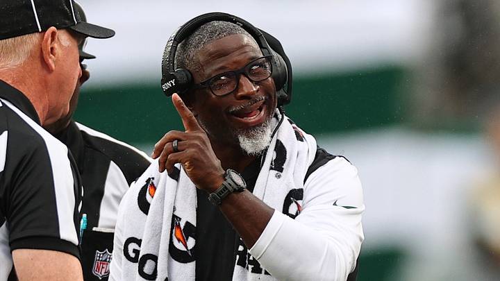 New York Jets head coach Aaron Glenn New York Jets head coach Aaron Glenn