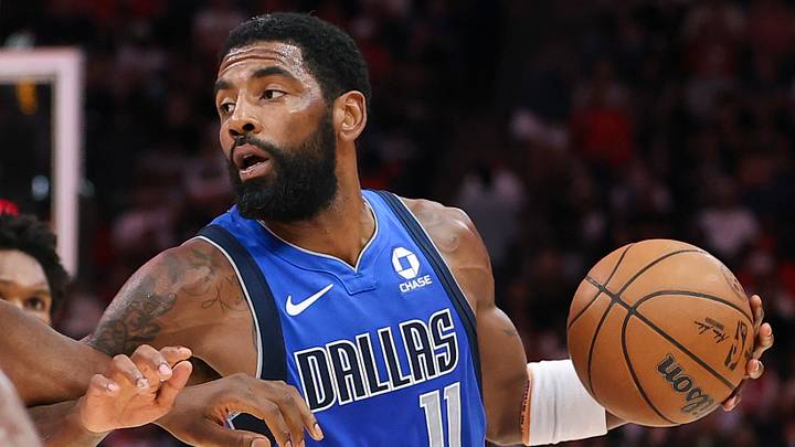 Oct 21, 2026; Houston, Texas, USA; Dallas Mavericks guard Kyrie Irving (11) controls the ball during the third quarter against the Houston Rockets at Toyota Center. Mandatory Credit: Troy Taormina-Imagn Images Oct 21, 2026; Houston, Texas, USA; Dallas Mavericks guard Kyrie Irving (11) controls the ball during the third quarter against the Houston Rockets at Toyota Center. Mandatory Credit: Troy Taormina-Imagn Images