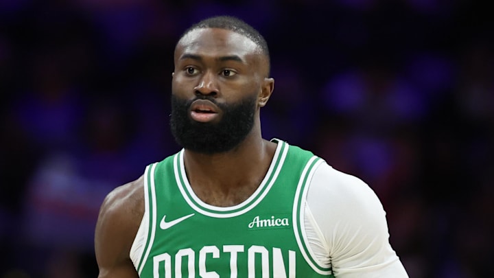 Boston Celtics guard Jaylen Brown (7).