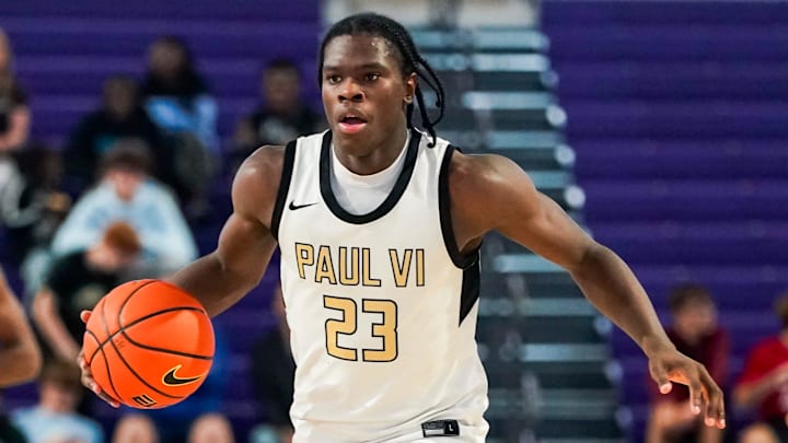 Paul VI Panthers guard Jordan Smith (23), along with Darius Bivins of Bishop O'Connell, will represent the WCAC in the 2026 McDonald's All-American Game. Paul VI Panthers guard Jordan Smith (23), along with Darius Bivins of Bishop O'Connell, will represent the WCAC in the 2026 McDonald's All-American Game.