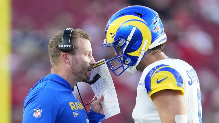 Los Angeles Rams head coach Sean McVay and Los Angeles Rams quarterback Matthew Stafford Los Angeles Rams head coach Sean McVay and Los Angeles Rams quarterback Matthew Stafford