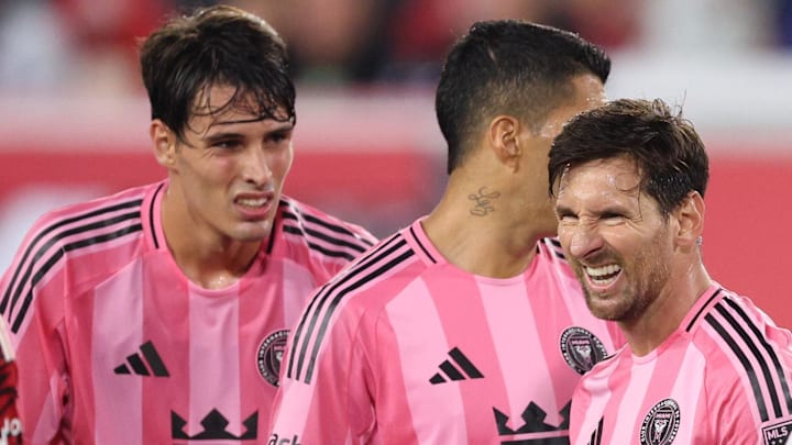 Lionel Messi (right) and Inter Miami look to win their second Leagues Cup in three years.