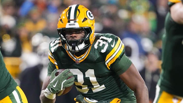 Green Bay Packers running back Emanuel Wilson