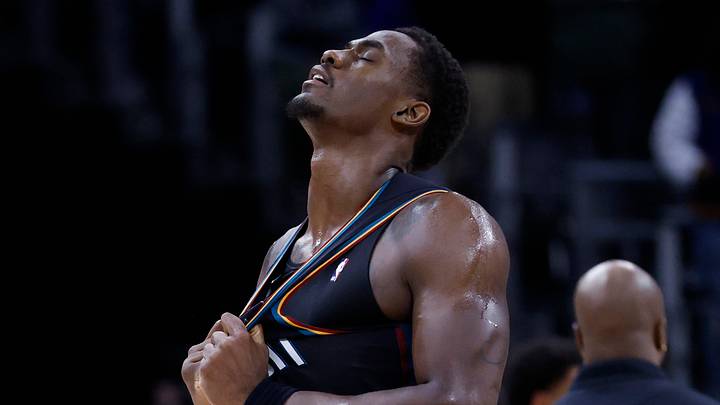 Mar 25, 2026; Detroit, Michigan, USA; Detroit Pistons center Jalen Duren (0) reacts after the game against the Atlanta Hawks at Little Caesars Arena. Mandatory Credit: Rick Osentoski-Imagn Images Mar 25, 2026; Detroit, Michigan, USA; Detroit Pistons center Jalen Duren (0) reacts after the game against the Atlanta Hawks at Little Caesars Arena. Mandatory Credit: Rick Osentoski-Imagn Images