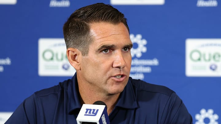 New York Giants general manager Joe Schoen New York Giants general manager Joe Schoen