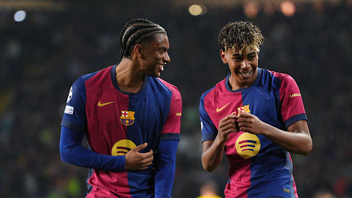 Alejandro Balde, Lamine Yamal et le FC Barcelone se sont qualifiés contre le Borussia Dortmund en Ligue des Champions