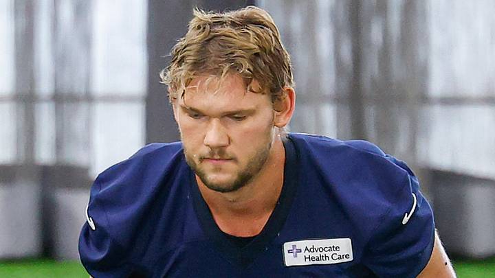 Chicago Bears tight end Sam Roush