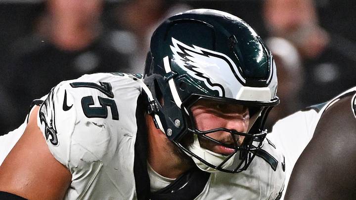 Philadelphia Eagles center Jake Majors Philadelphia Eagles center Jake Majors