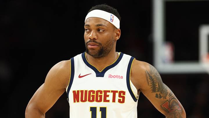 Denver Nuggets guard Bruce Brown (11) against the Phoenix Suns at Mortgage Matchup Center on Mar. 24, 2026. Denver Nuggets guard Bruce Brown (11) against the Phoenix Suns at Mortgage Matchup Center on Mar. 24, 2026.