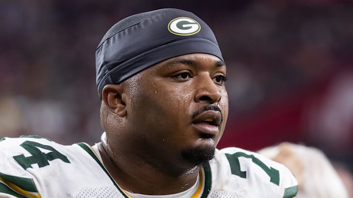 Green Bay Packers center Elgton Jenkins