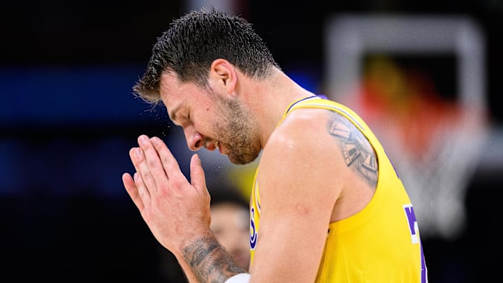 Los Angeles Lakers guard Luka Doncic