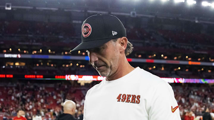 San Francisco 49ers head coach Kyle Shanahan San Francisco 49ers head coach Kyle Shanahan