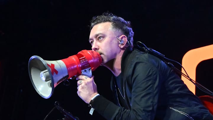 Rise Against at the 2025 KROQ Almost Acoustic Christmas