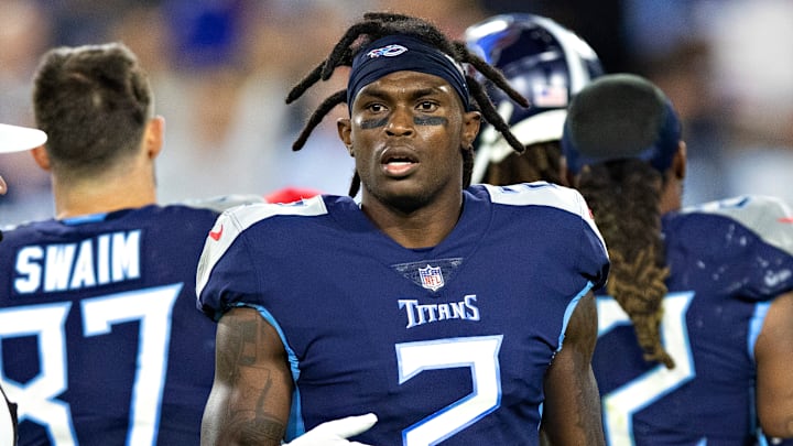 Julio Jones es receptor de Tennessee Titans