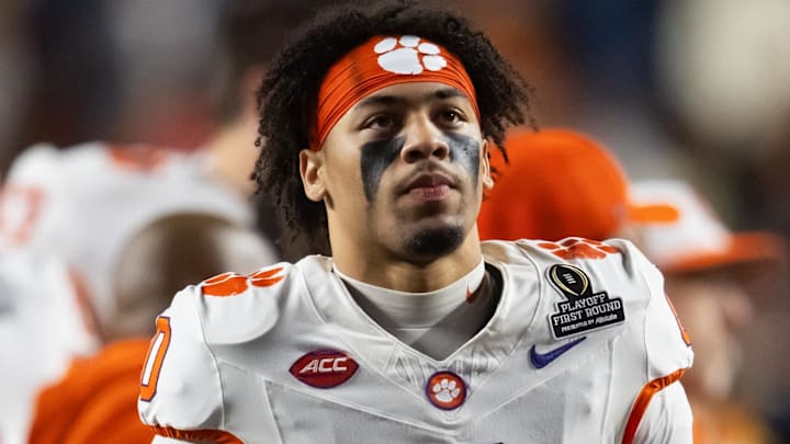 Clemson Tigers wide receiver Antonio Williams (0) Mandatory Credit: Mark J. Rebilas-Imagn Images