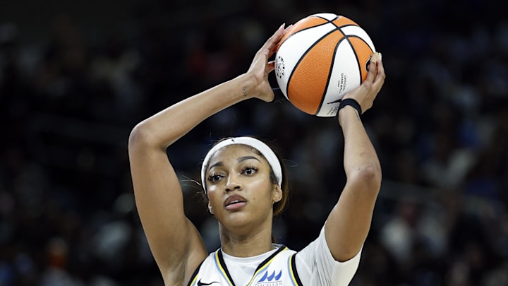 Sky forward Angel Reese notched her 46th career double-double.