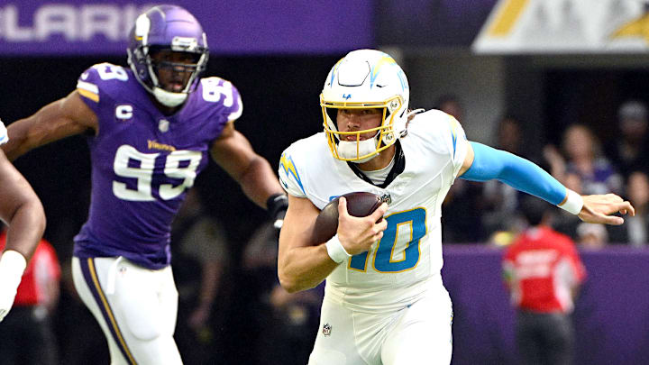 Los Angeles Chargers quarterback Justin Herbert