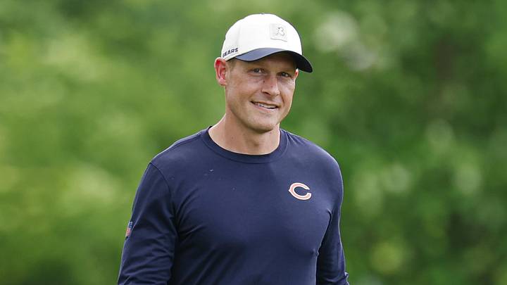 Chicago Bears head coach Ben Johnson Chicago Bears head coach Ben Johnson