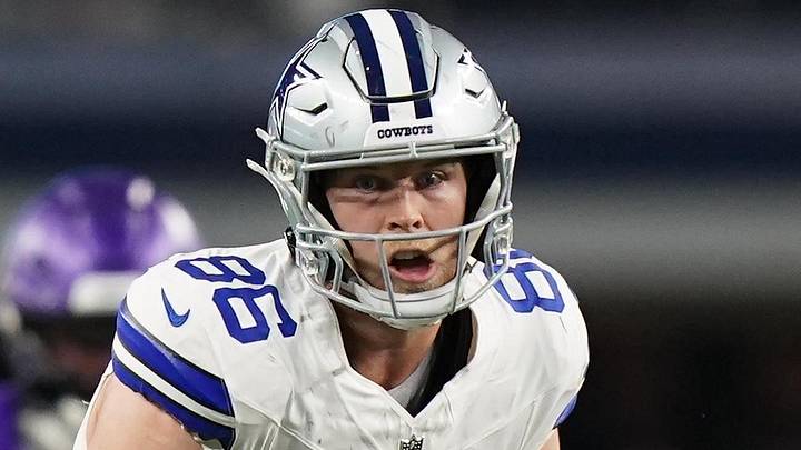 Dallas Cowboys tight end Luke Schoonmaker Dallas Cowboys tight end Luke Schoonmaker