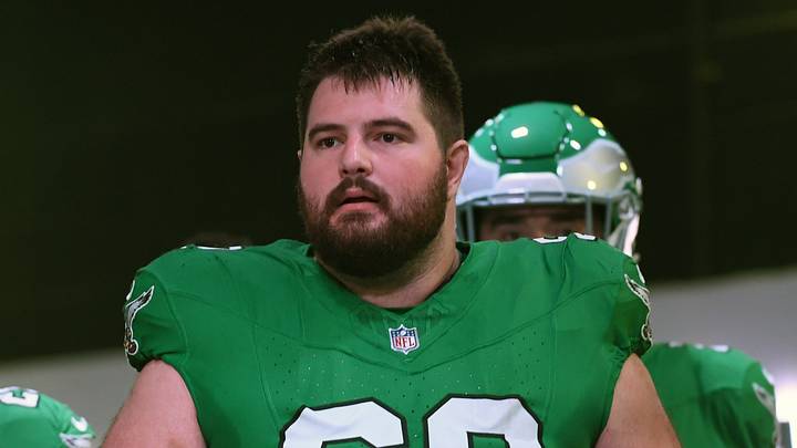 Philadelphia Eagles guard Landon Dickerson