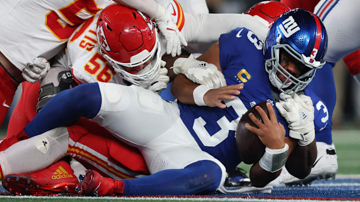 New York Giants quarterback Russell Wilson