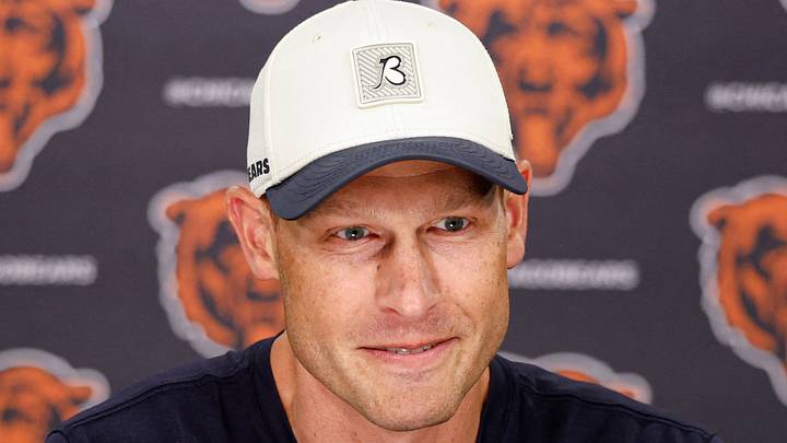 Chicago Bears head coach Ben Johnson Chicago Bears head coach Ben Johnson
