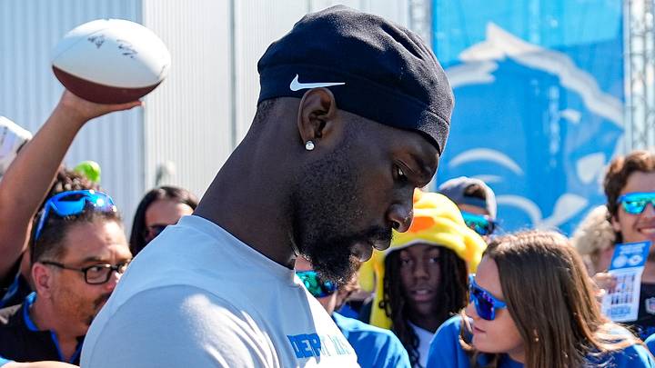 Detroit Lions safety Kerby Joseph. Detroit Lions safety Kerby Joseph.