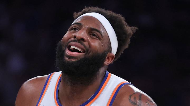 Former New York Knicks center Mitchell Robinson (23).