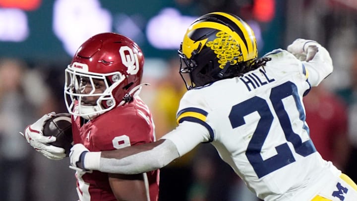 Oklahoma wide receiver Keontez Lewis Oklahoma wide receiver Keontez Lewis