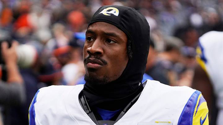 Los Angeles Rams wide receiver Tutu Atwell. Los Angeles Rams wide receiver Tutu Atwell.