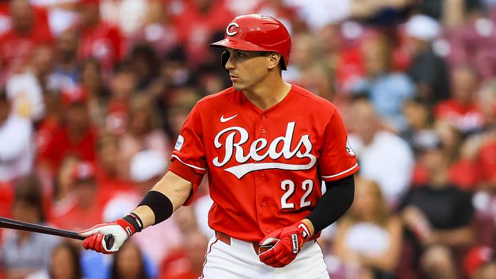 Cincinnati Reds outfielder JJ Bleday (22) at bat
