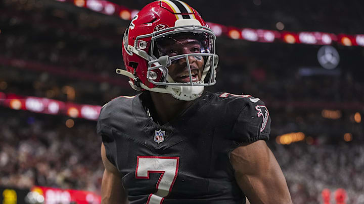 Atlanta Falcons running back Bijan Robinson 