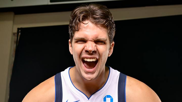 Sep 25, 2026; Dallas, TX, USA; Dallas Mavericks forward Tarik Biberovic (13) poses for a photo during the Mavericks media day at American Airlines Center. Mandatory Credit: Jerome Miron-Imagn Images Sep 25, 2026; Dallas, TX, USA; Dallas Mavericks forward Tarik Biberovic (13) poses for a photo during the Mavericks media day at American Airlines Center. Mandatory Credit: Jerome Miron-Imagn Images