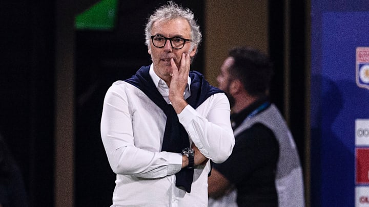 Laurent Blanc a pu se confier après l'élimination de l'OL en Coupe de France.