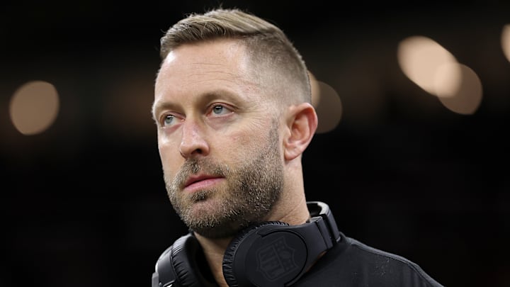 Washington Commanders offensive coordinator Kliff Kingsbury Washington Commanders offensive coordinator Kliff Kingsbury