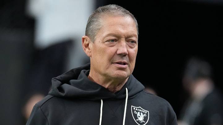 Las Vegas Raiders OL coach Rick Dennison