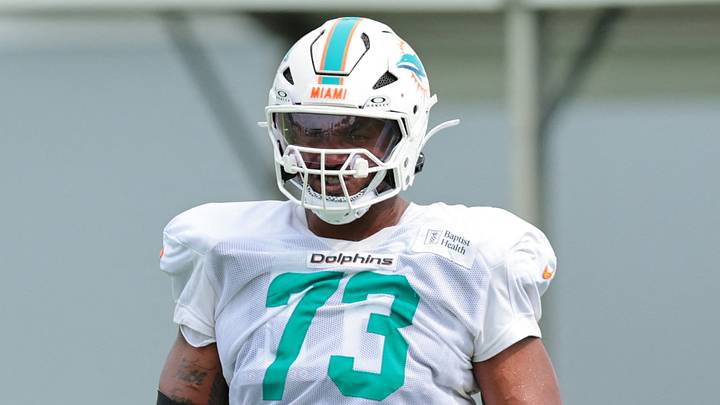 Miami Dolphins tackle Austin Jackson Miami Dolphins tackle Austin Jackson