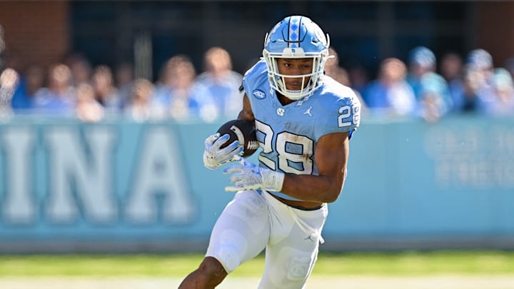 Omarion Hampton RB North Carolina Tar Heels 