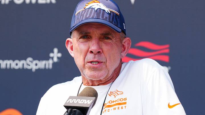 Denver Broncos head coach Sean Payton 